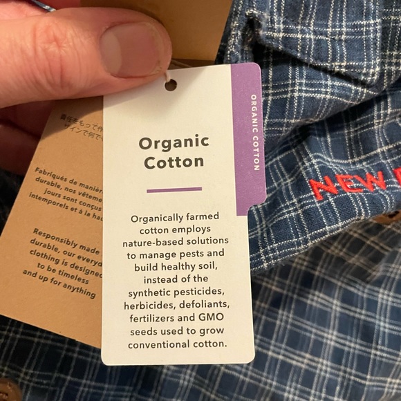 NWT Patagonia Back Step Shirt Size Medium - Picture 10 of 10